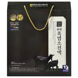Douzone Health 더존건강 황제 흑염소 진액 흑염소엑기스 1800ml(60mlx30포) Duzon Health Emperor Black Goat Essence 1800ml (60ml x 30 packets)