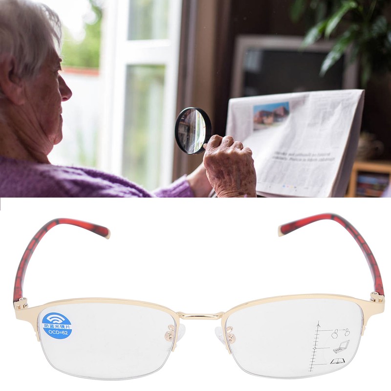 Anti Fatigue Blue Light Blocking Lens Reading Glasses Unisex Men