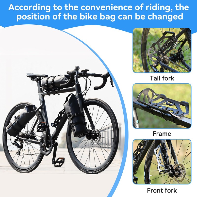 Bike Water Bottle Holder, 2 Pack Bike Front Fork Cage