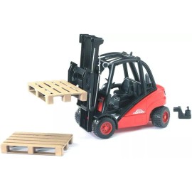 Bruder NEW Bruder 02511 Linde H30D Forklift with 2 Pallets Construction Toy