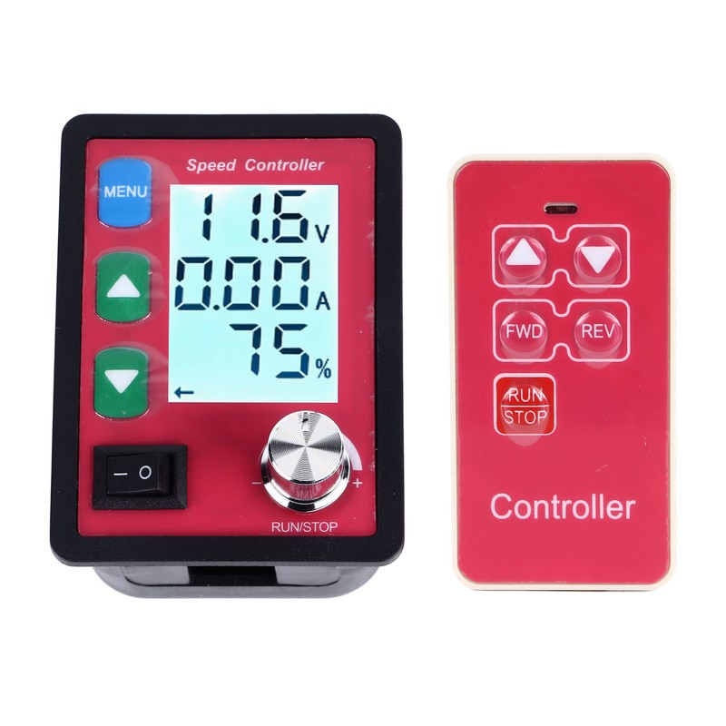 Motor Speed Controller 15A LCD Display Remote Control Motor Driver
