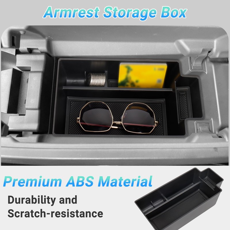 Sinminou 3PCS Center Console Organizer Compatible with 2021-2024 2025 Nissan