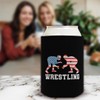 USA Flag Gifts For Men USA Sports Wrestling 6-Pack Can