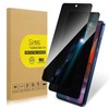 BSUWIN 2 Pack Privacy Screen Protector for Moto G Stylus
