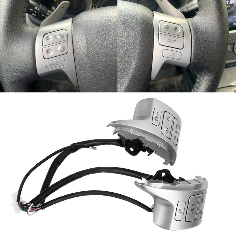 Car Multifunction Steering Wheel Buttons Switch Fits for Toyota Corolla