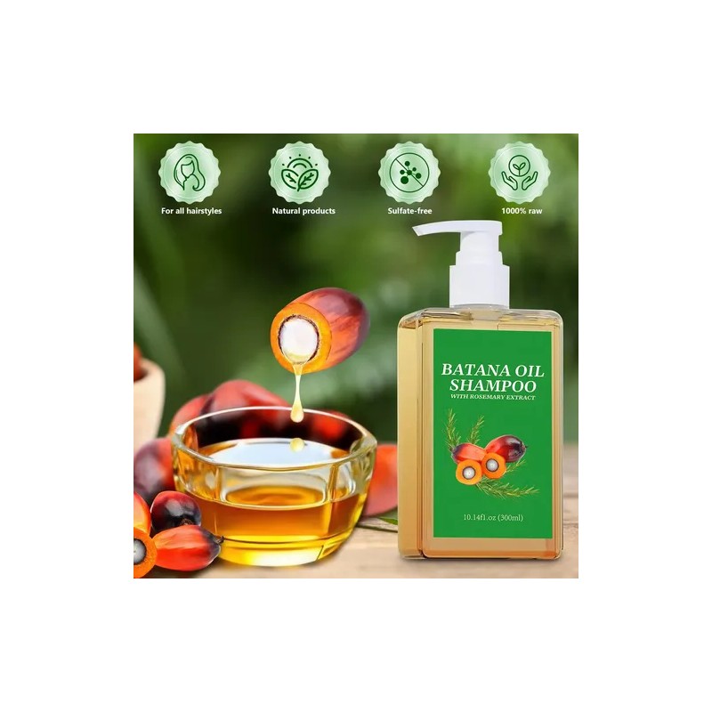 Champú De Aceite De Batana Para El Crecimiento Del Cabello,