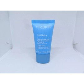 CLARINS SOS Hydra Refreshing Hydration Mask~15 mL/ 0.5 Oz.~ NO BOX