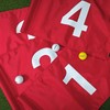 KINGTOP Numbered Golf Flag 20x14 Inch - 420D Dual-layer Nylon,