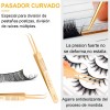 pinza L Nagaraku N-07 Para Pestañas De Volumen