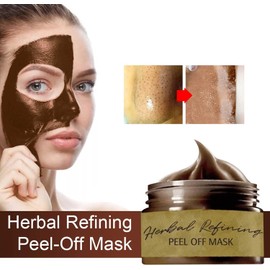 Mascarilla para eliminar puntos negros, reduce los poros, mascarilla despegable para el cuidado de la piel, limpieza profunda, 120 g