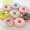 Butabeishy Silikon Donut-Backform, 2 Stück Antihaftbeschichtet Backform für Heißluftfritteuse, 4