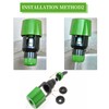 Kitchen Tap Hose Connector Pipe Garden Watering Connector,Hose Mixer Adaptor