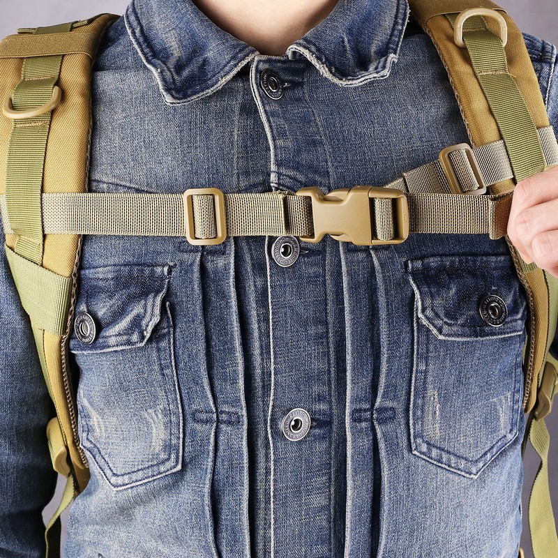 XTACER Backpack Chest Strap Adjustable Backpack Sternum Strap Chest Belt