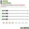 Suspension Rod Kit Replacement For Whirlpool WTW5000DW0 WTW5000DW3 WTW5005KW0 WTW5000DW1