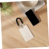 NUOBESTY 3 Sets Work Card Holder Lanyard for Keys Spring