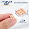PATIKIL Copper Heatsink 8x8x2mm, 4 Pcs Heat Sink Cooler Radiator