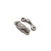 Window Sash Latch Cast Solid Brass Base with an Brushed