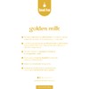 Golden Milk/Leche Dorada - Sin azúcar, Sin gluten, Vegano, 100%