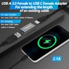 Togconn USB to USB C Adapter 2 Pack, Bi-Directional USB