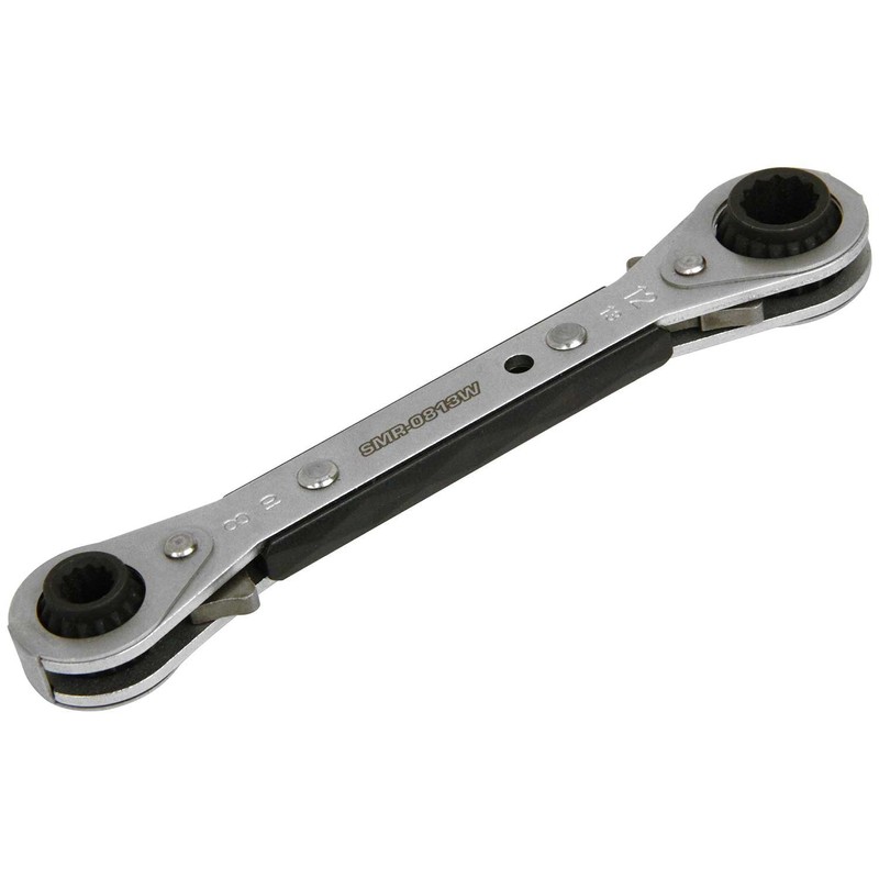 SK11 SMR-0813W 4 Size Wobble Ratchet Wrench 0.3 x 0.4