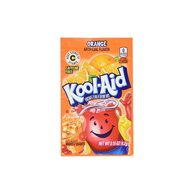 Kool-Aid Drink Mix - 8 Packets (Orange)
