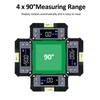 Digital Angle Gauge Liquid Leveler Finder Inclinometer Bevel Gauge XY
