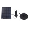 Solar Fountain Multifunctional Solar Powered Floating Fountain for Birdbath Pond
