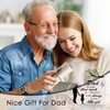 Dad Gifts from Daughter 3.9x3.9 Inch Acrylic Heart Keepsake Father's