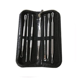Stainless Steel Acne Needle Set, 7 Pieces Blackhead Remover Tool Set, Beauty Needles, Acne Needles for Pimples, Blemishes, Whitehead Popping, Zit Remover, Skin Care