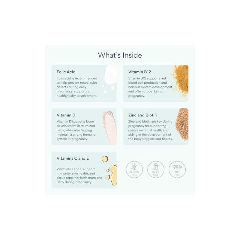 Bettervits Pregnancy Vitamins for Women with Folic Acid & Vitamin