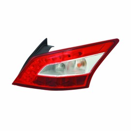 CarLights360: For Nissan Maxima Tail Light Assembly 2009 2010 2011 Passenger Side w/Bulbs DOT Certified For NI2801193 | 26550-9N00B