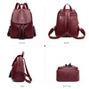 NICOLE & DORIS Women's Elegant Backpack Anti-Theft Backpack Handbags PU
