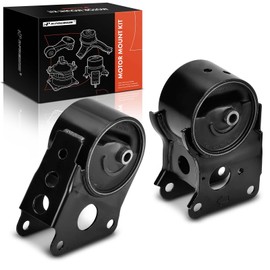 A-Premium Front and Rear Engine Motor Mount Kit Compatible with Nissan Altima 2002-2006, Murano 2003-2007, Maxima 2004-2006, Quest 2004-2009, 3.5L, 2-PC Set, Replace# 112708J110, 113205Z000
