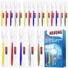Navona 25 PCS Disposable Toothbrush with Toothpaste Bulk, Travel Toothpaste,