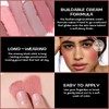 FOCALLURE Cream Blush Makeup,Buildable Blush Stick for Cheeks,Matte and Dewy