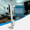 360mm Telescopic Casement Window Stay - Stainless Steel Adjustable Hinge