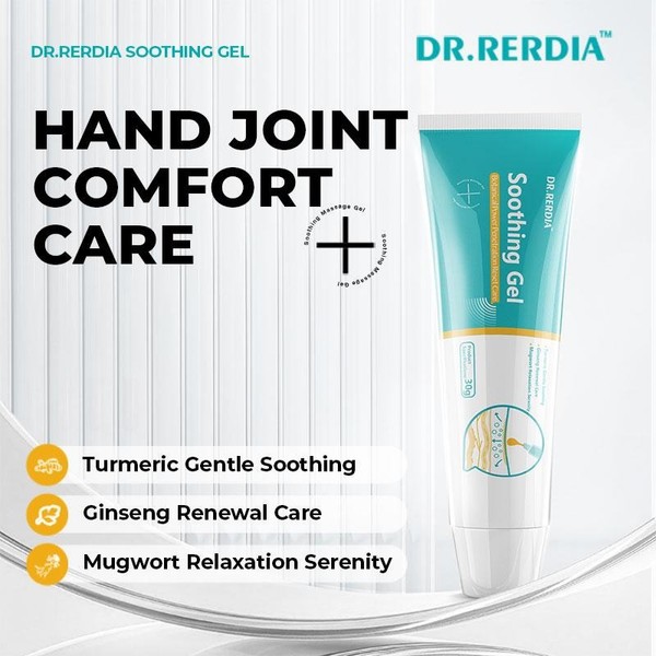 DR.RERDIA Soothing Gel with Ginseng, Ginger & Mugwort – Gentle