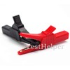 TestHelper 5sets AC262 Testing Probe Insulated Alligator Crocodile Clip Clamps
