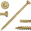 #10 x 3-1/2" Saberdrive Tan XL1500 Coated Exterior Star Drive