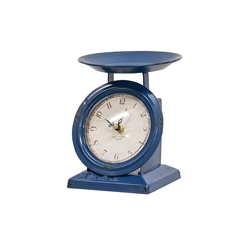 Overstock Vintage Navy Old Town Scale Clock