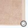 HOMESCAPES Imperial Plain Stone Beige Bath Mat 50 x 80