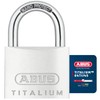 ABUS Titalium 64TI/45 Padlock - Cellar Lock with Special Aluminium
