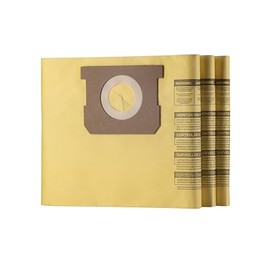 3 Pack 91964 Type D Vacuum Filter Bags, Dust Collection Bag for Shop-Vac 4 Gallon Wet/Dry Vacs, Type D 4 gallon vacuum bag, Part # 9196400 9196433