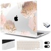 MEEgoodo for MacBook Air 13.3 inch Case 2021 2020 2019