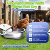 Automatic Animal Drinking Water Bowl with Float Valve, 304 Stainless
