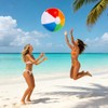 WSepascI Beach Balls, 3 Pack Rainbow Beach Ball, 20 Inch