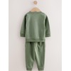 NEXT 2 Pack Sweatshirt & Jogging Bottoms, Blue/green