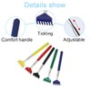 Pack of 4 Portable Extendable Back Scratcher with Telescopic Handle