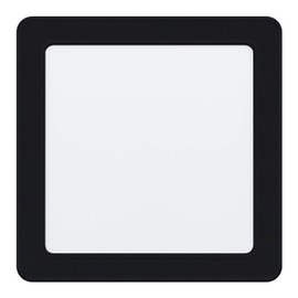 EGLO FUEVA 5 LED Recessed Light Black Square 166 mm 1350 lm 4000 K