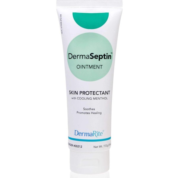 DermaRite DermaSeptin Scented Skin Protectant Ointment 4 oz. Tube 00212